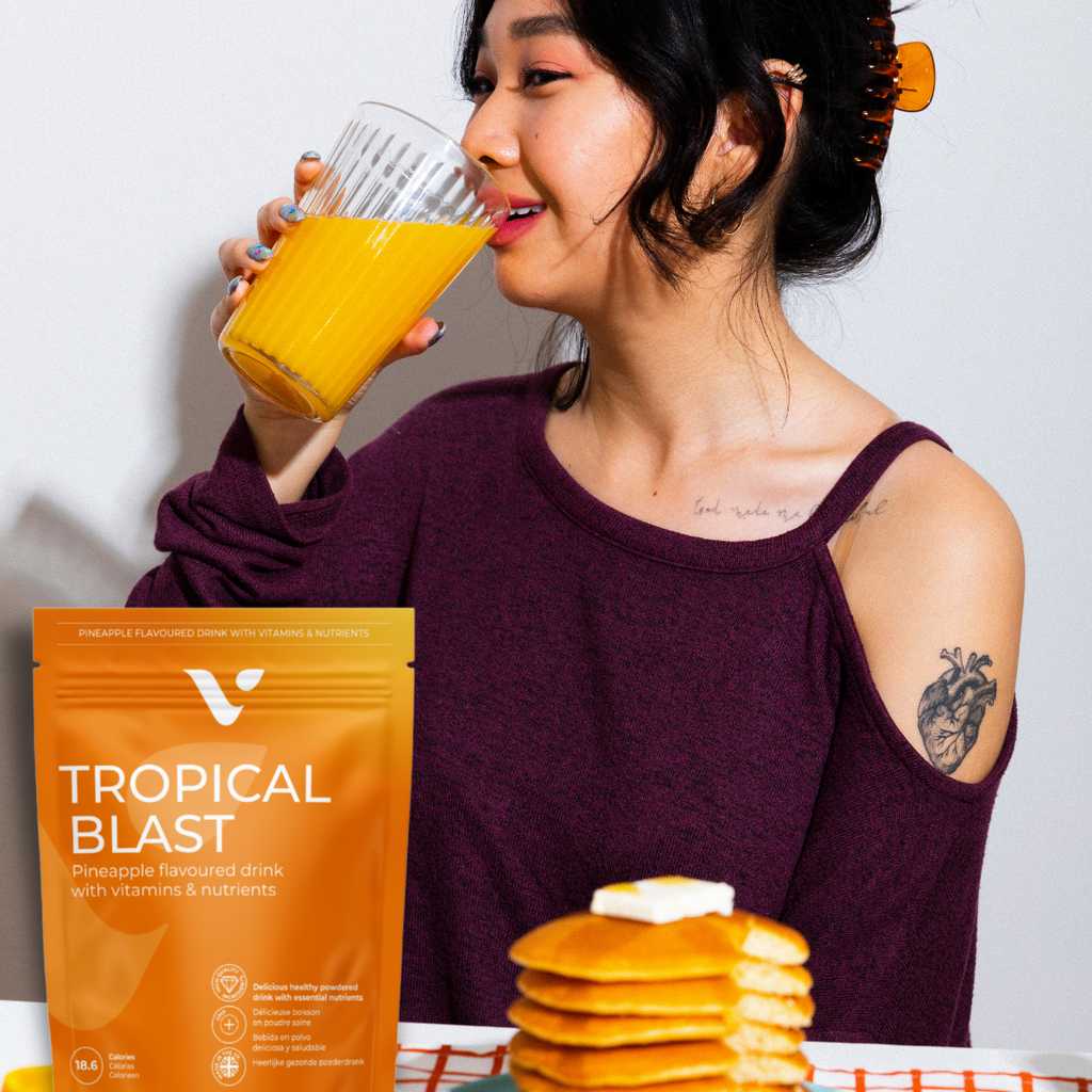 🧃 Tropical Blast Juice – Fat-Burning Detox, Pineapple Flavor