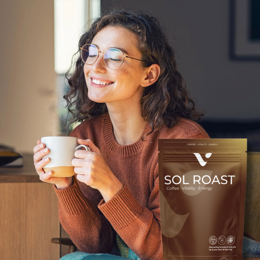 SOL ROAST – Smart Coffee for Energy, Focus & Appetite Control (30 Sachets)