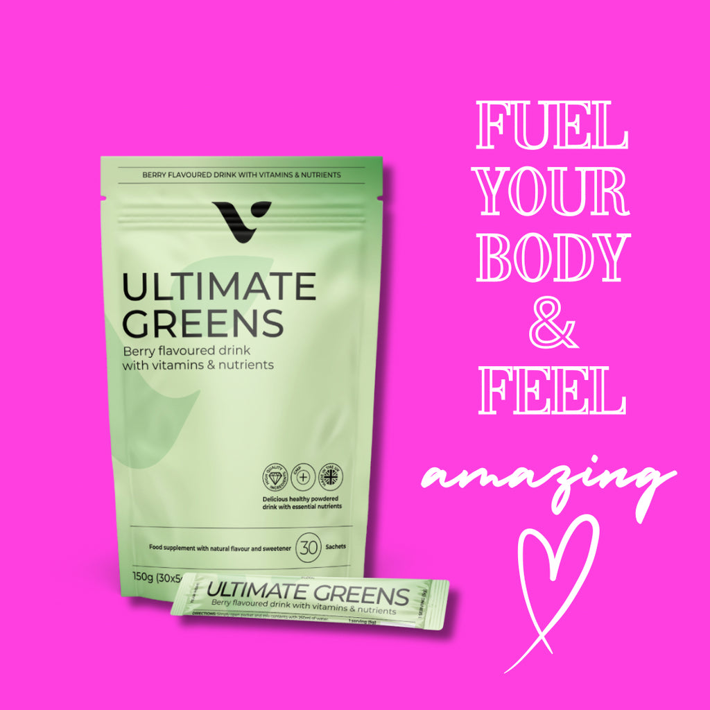 🌿 Ultimate Greens – Superfood Wellness Drink (30 Sachets)